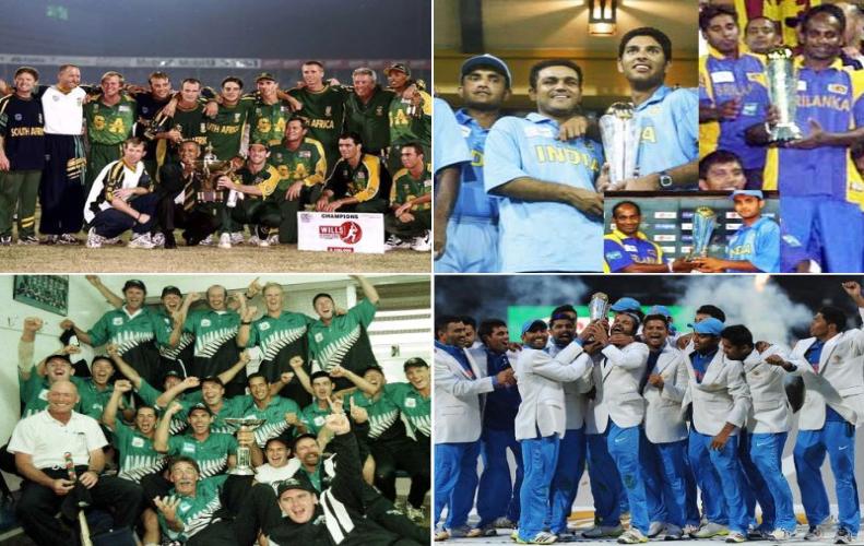 ICC Champions Trophy Winners Till Date